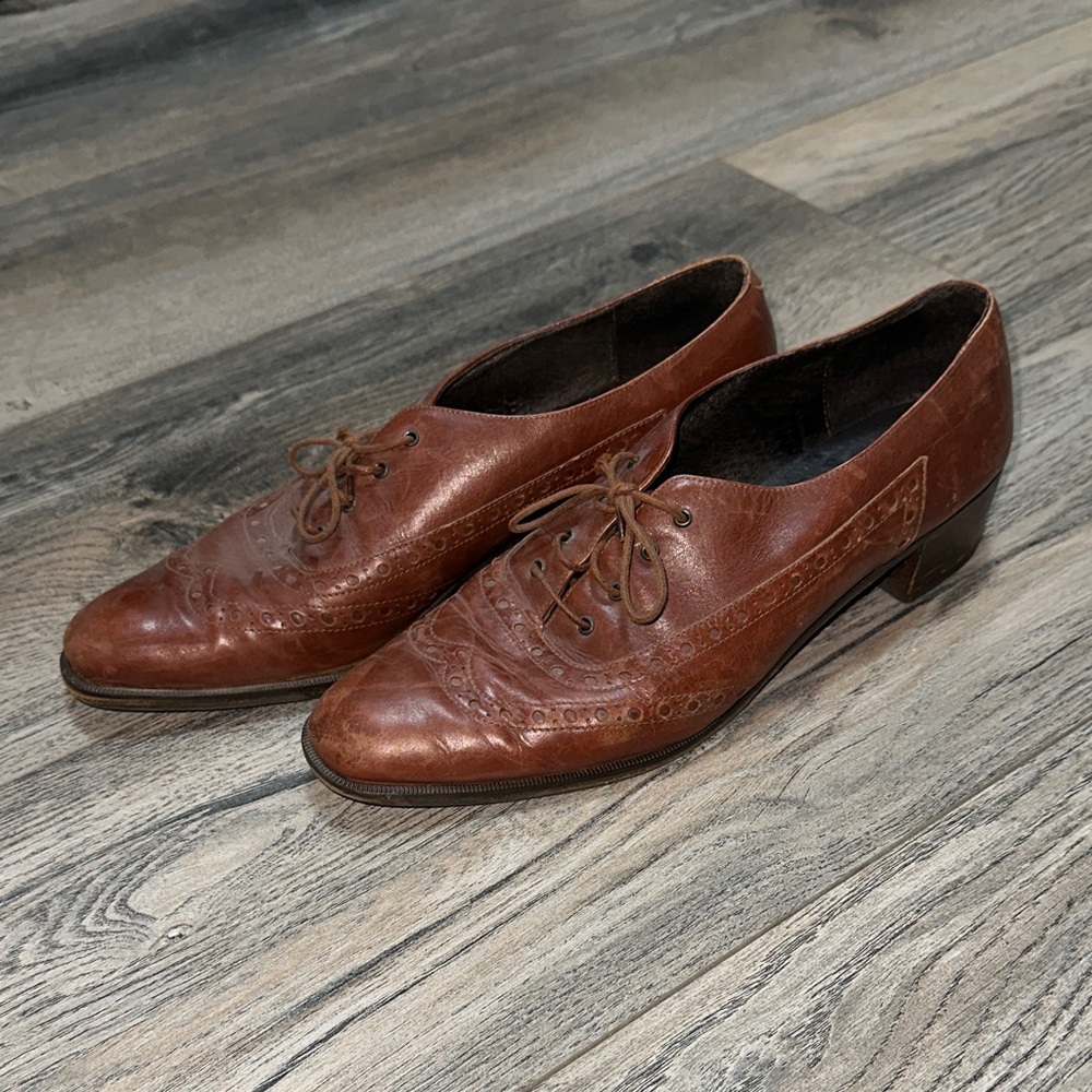 Amalfi Brown Leather Chelsea Oxford